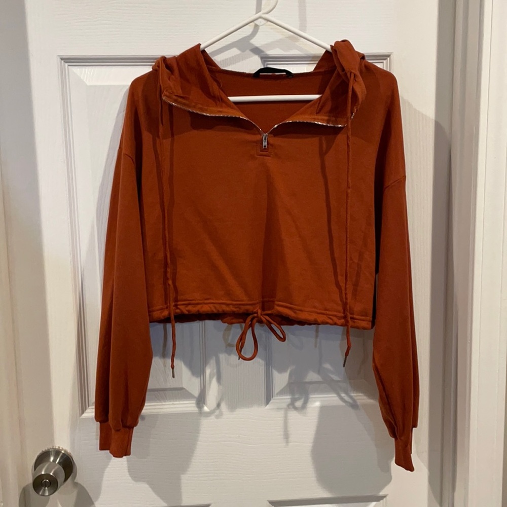 Burnt Orange Shein Sweater Small